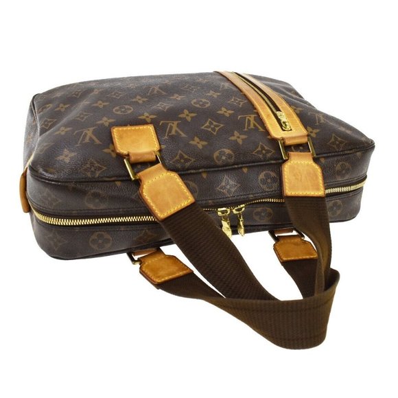 LOUIS VUITTON Sac Bosphore Hand Bag Monogram Leather Brown Spain - Picture 6 of 16